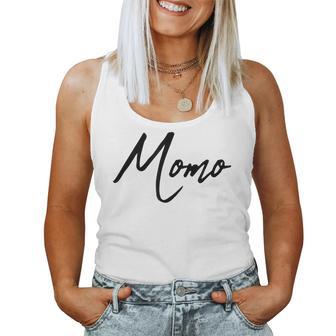 Beautiful Handwritten Font Momo Calligraphy レディースタンクトップ - Kawaiitshirt