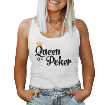 Cadeau Queen Of Poker Débardeur pour femme - Cadeauxyz