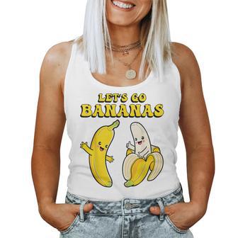 Chemise Amusante Let's Go Bananas Mignonne Pour Enfants Et Jeunes Filles Débardeur pour femme - Cadeauxyz