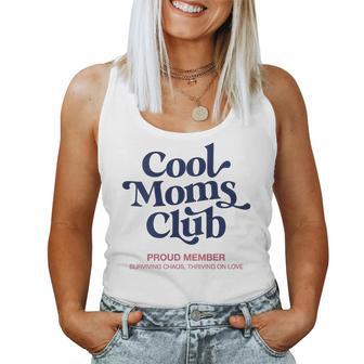Cool Moms Clubarcastic Madreintage Mamá Divertido Mamá In Mangas Camiseta sin mangas para mujer - Regaloses