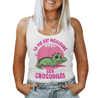 Crocodile Enfant Filleie Meilleure Avec Crocodiles Débardeur pour femme - Cadeauxyz