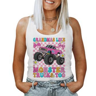 Grandmas Like Monster Trucks Too Monster Truck Women Women Tank Top | Seseable UK