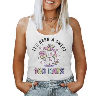 It's Been Aweet 100 Days Ofchool コスチューム ガールズ ユニコーン レディースタンクトップ - Kawaiitshirt