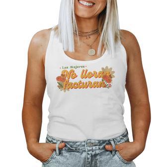 Las Es Ya No Lloran Facturan Cuello Camiseta sin mangas para mujer - Regaloses