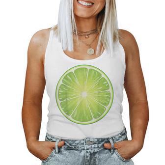 Lime Adult Kids Fruit Green Lime Costume Women Tank Top - Thegiftio UK