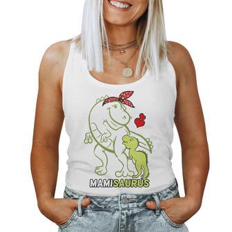 Mamisaurus Mami Dinosaure Bébé Mamie Fête Des Mères Haut De Gamme Débardeur pour femme - Cadeauxyz