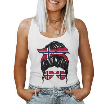 Noruega Niña Noruega Bandera Noruega Orgullosa Noruega Camiseta sin mangas para mujer - Regaloses