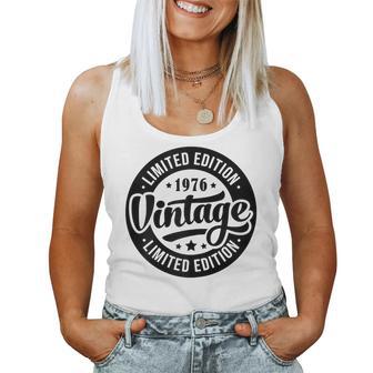 Sintage De 1976 Para Retro Divertidas Cumpleaños De 1976 Camiseta sin mangas para mujer - Regaloses