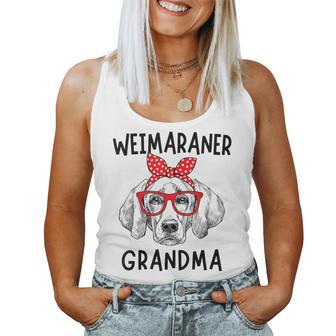 Weimaraner Grandma Weimaraner Dog Nana Día De La Madre Camiseta sin mangas para mujer - Regaloses