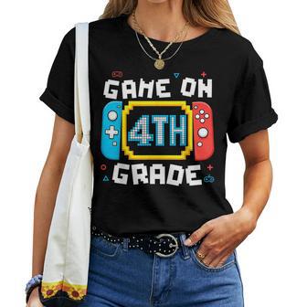 4Th Grade For Boys Back To School First Day Of Fourth Grade Women T-shirt | Seseable UK