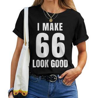 66 Años De Edad Divertido Cumpleaños 66 Hombres Es Cita 66 Años Camiseta de mujer - Regaloses