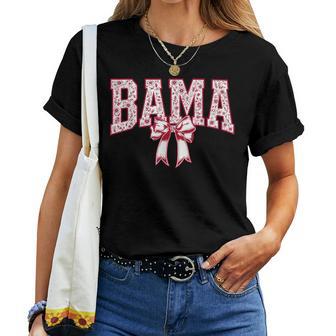 Alabama Floral Bow For Girls Sisters Kids Women T-shirt | Seseable UK