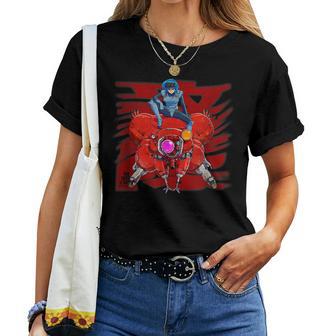 Amazon限定デザインmotoko Fuchikoma レディースTシャツ - Kawaiitshirt
