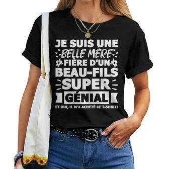 Belle-Mére Belle-Maman Cadeau Formidable Fête Des Mères T-shirt femme - Cadeauxyz