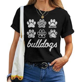 Bulldog Girls Youth Boys N Kids Women Women T-shirt | Seseable UK