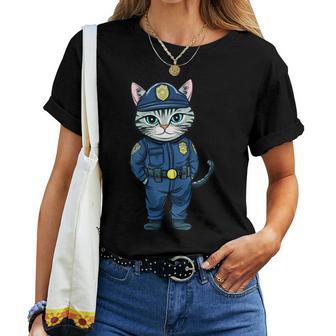 Chats De Police T-shirt femme - Cadeauxyz