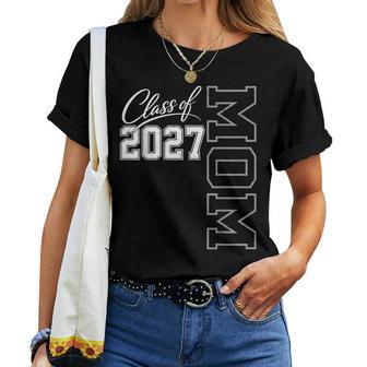 Class Of 2027 Senior Mom 2027 Graduation Graduate Mother Women T-shirt | Seseable UK