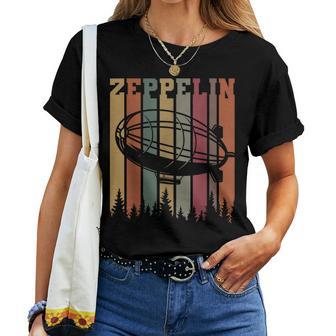 Dirigible Zeppelinintage Années 80 Dirigeable Rétro Pour Homme Et T-shirt femme - Cadeauxyz