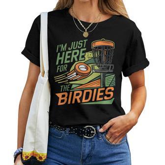 Discgolf Frisbee-Golf Ist Genau Das Richtige Für Das Birdie Disc-Golfen T-shirt Frauen - Geschenkecke