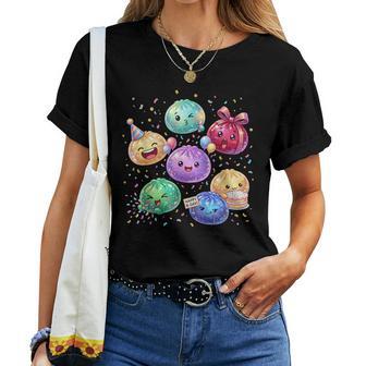 Dumpling Birthday Party Cute Dumplings For Kids Girls Women Women T-shirt | Seseable UK