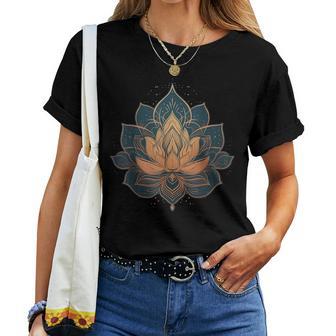 Fleur De Lotus Minimaliste Pour Homme Et Fleur De Lotus T-shirt femme - Cadeauxyz