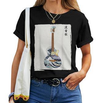 Guitare D'art Japonais Pour Hommes S Enfants T-shirt femme - Cadeauxyz