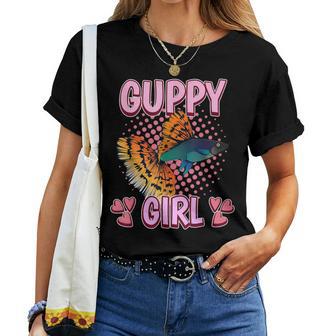 Guppy Mädchen Guppy Girl Guppys T-shirt Frauen - Geschenkecke