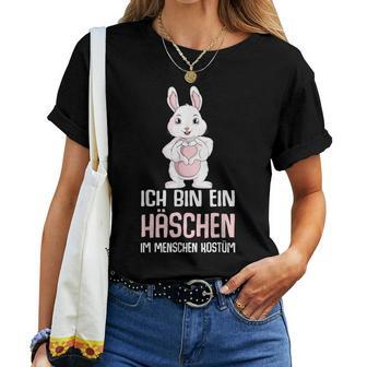 Hasen Kostüm Hase Kaninchen Häschen Mädchen Kinder Damen T-shirt Frauen - Geschenkecke