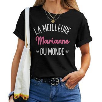 Humour Cadeau Personnalisé Bff Prénom Marianne T-shirt femme - Cadeauxyz