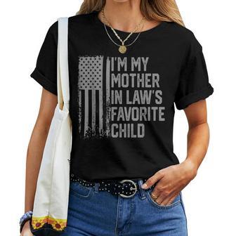 I'm My Mother In Law's Favorite Child Parent Women Women T-shirt | Seseable UK