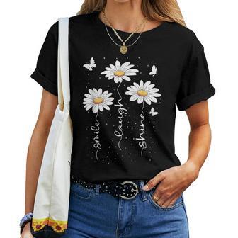 Inspiration Des Fleurs D'été Floral Flower Daisy Daisies T-shirt femme - Cadeauxyz