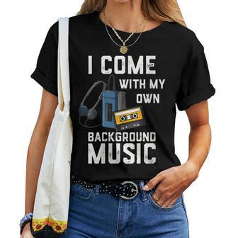 Jeuis Livré Avec Ma Propre Musique De Fond T-shirt femme - Cadeauxyz