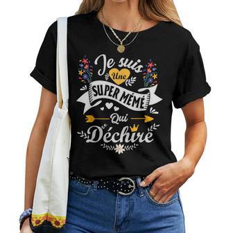 Jeuis Uneuper Mémé Qui Déchire Idée Fête Des Mères T-shirt femme - Cadeauxyz