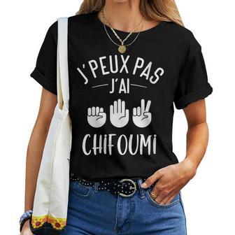 J'peux Pas J'ai Chifoumi Jeu Du Pierre-Feuille-Ciseaux T-shirt femme - Cadeauxyz