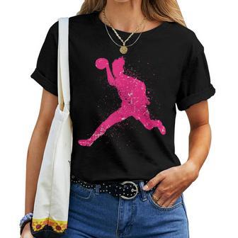 Jugadora De Balonmano Niñas Es Balonmano Equipo Entrenador De Balonmano Camiseta de mujer - Regaloses