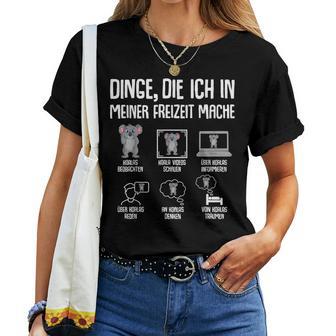 Koala Koalabär Damen Kinder Mädchen T-shirt Frauen - Geschenkecke