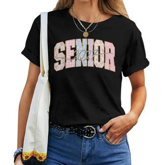 My Last First Day Floral Senior 2027 Year Class Of 2027 Women T-shirt | Seseable UK