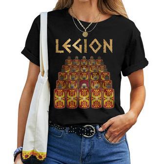 Legiones De Roma Marchando Legionarios Del Imperio Romano Camiseta de mujer - Regaloses