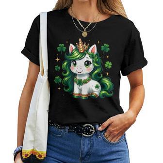 Licorne Mignonnet Patrickert Irlandais Filles S T-shirt femme - Cadeauxyz
