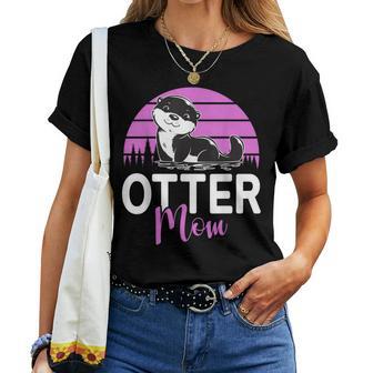 Loutre Maman Loutre T-shirt femme - Cadeauxyz