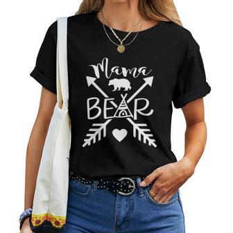 Mama Bear Christmas Ideas For Mom Women T-shirt | Seseable UK