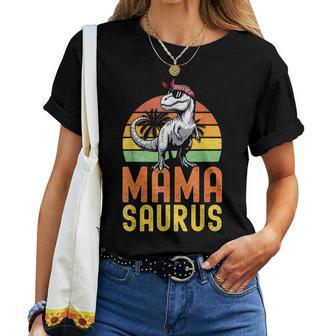 Mamasaurus T-Rex Dinosaurio Día De La Madre Mamá Madre Dino Camiseta de mujer - Regaloses