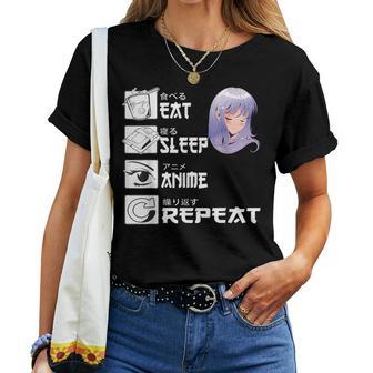 Mangerommeil Anime Répéter Fille Japonais Kawaii Anime T-shirt femme - Cadeauxyz