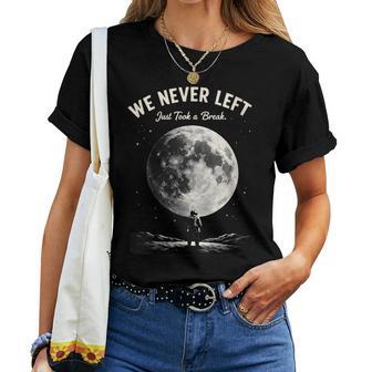 Moon Break Citation Astronaute Retropace T-shirt femme - Cadeauxyz