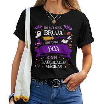 Nooy Una Brujaoy Una Yaya Yaya Regalo Original Abuela Camiseta de mujer - Regaloses