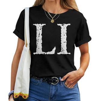 Número Romano 51 Li Cincuenta Y Uno Camiseta de mujer - Regaloses