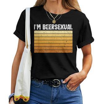 Orgullo Lgbt Gay Lesbianas Bebedor De Cerveza Divertidooy Beersexual Camiseta de mujer - Regaloses