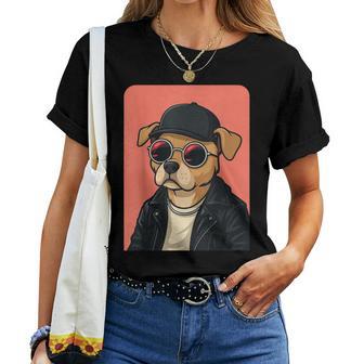 Perro Con Gafas Deol Para Hombres Y Es Perro Camiseta de mujer - Regaloses