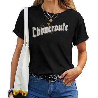 Plat Alsacien Choucroute Idée-Cadeau Alsace Humour Alsacien T-shirt femme - Cadeauxyz