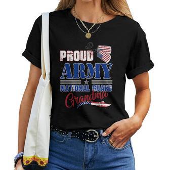 Proud Army National Guard Grandma Christmas Ideas For Mom Women T-shirt | Seseable UK